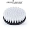 Drillbrush 5 Inch Diameter Drill Powered Scrub Brush With Quarter Inch 5in-Lim-White-Short-QC - alternate 7